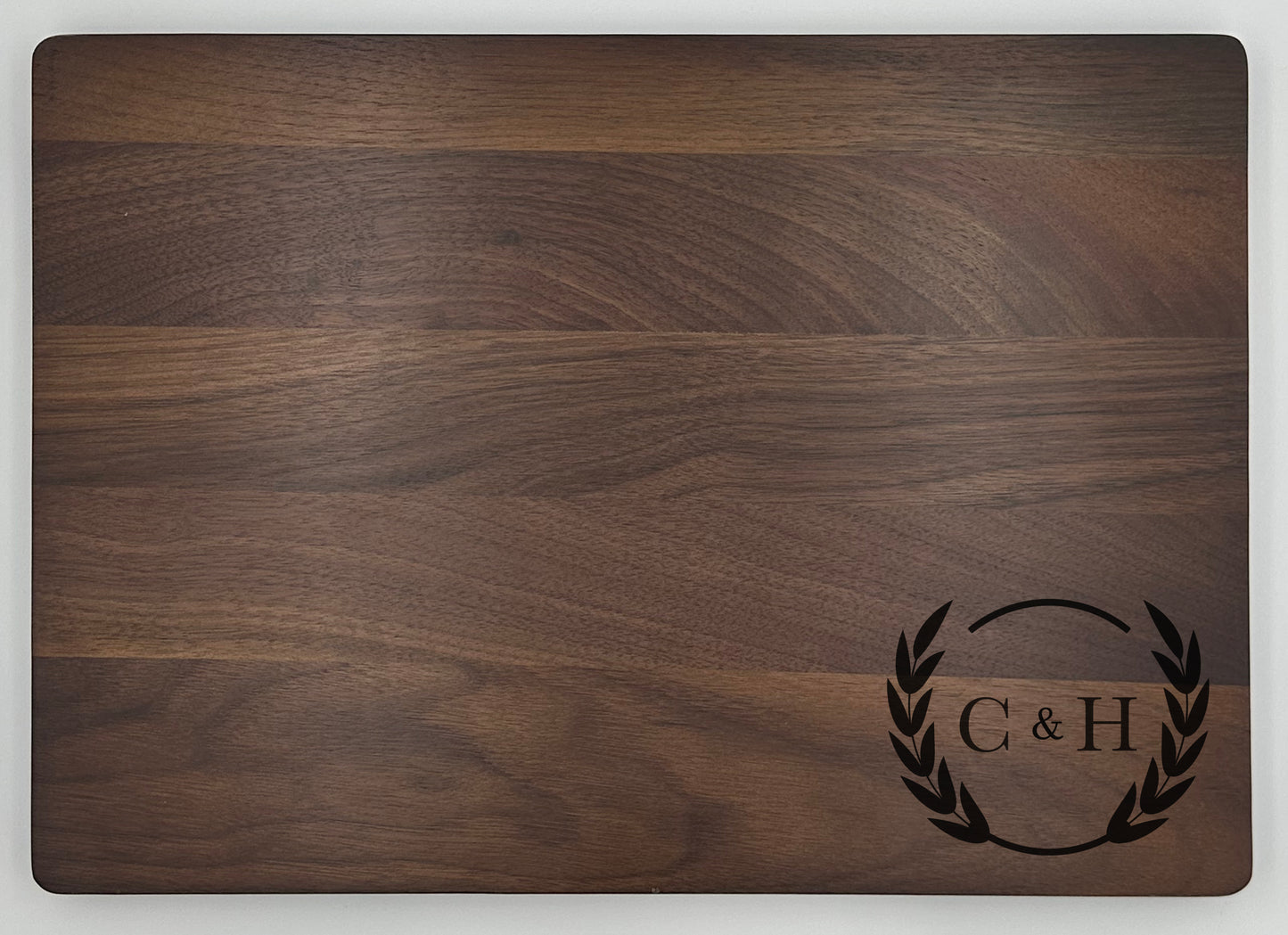 Personalized Walnut Cutting Board