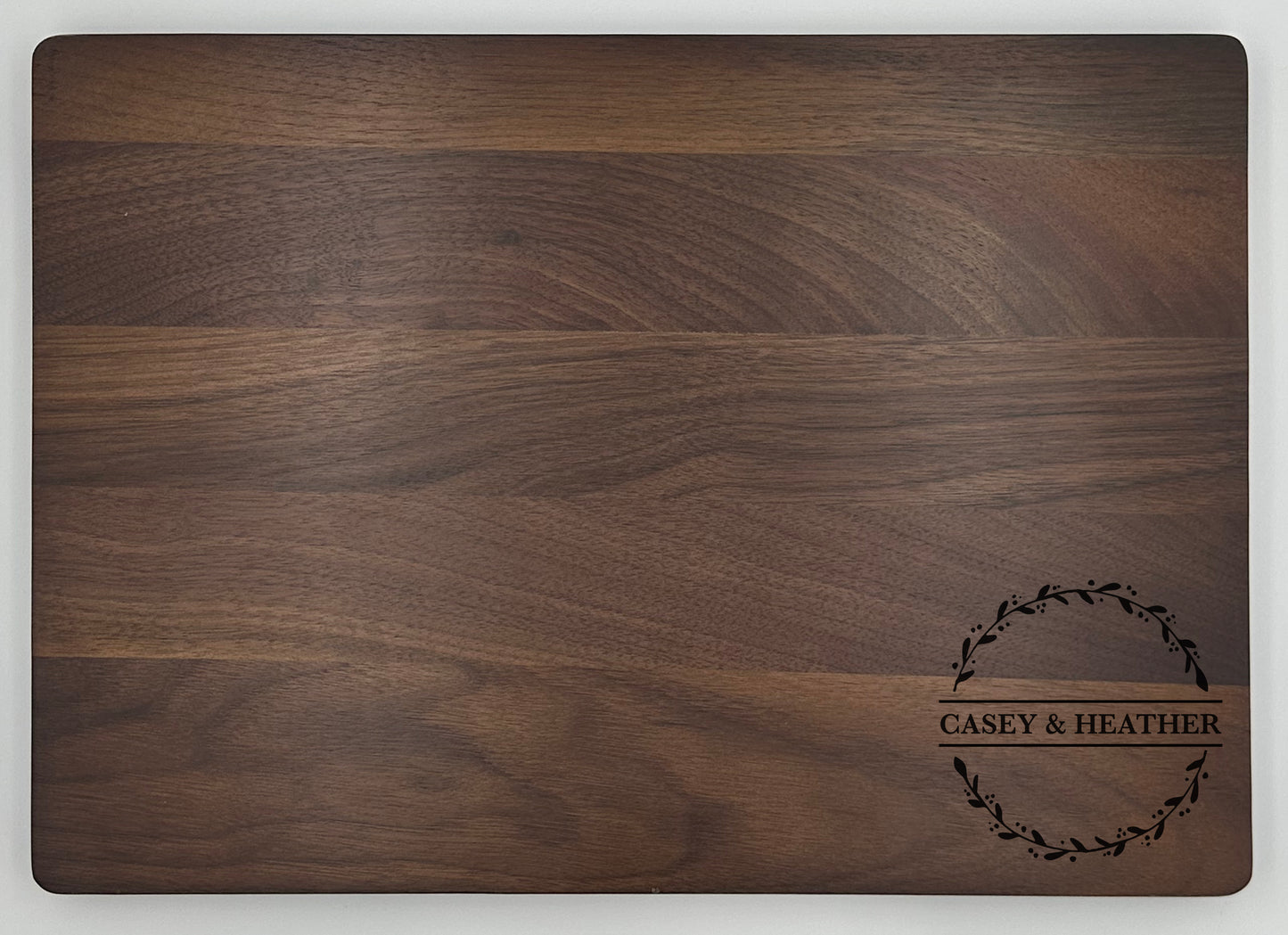 Personalized Walnut Cutting Board